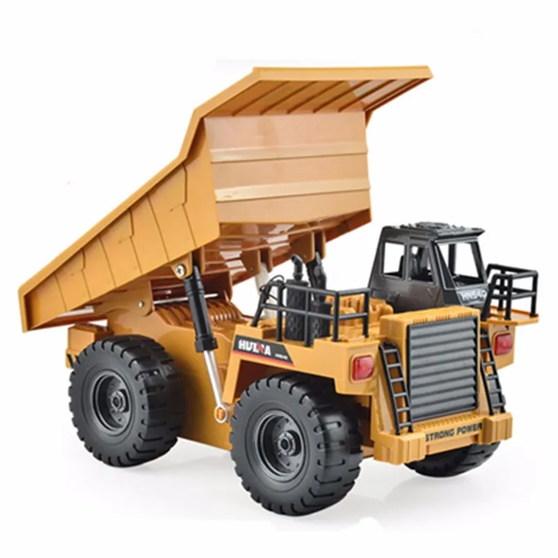 

HuiNa Toys1540 Six Channel 1 / 12RC Metal Dump Truck Charging RC Car