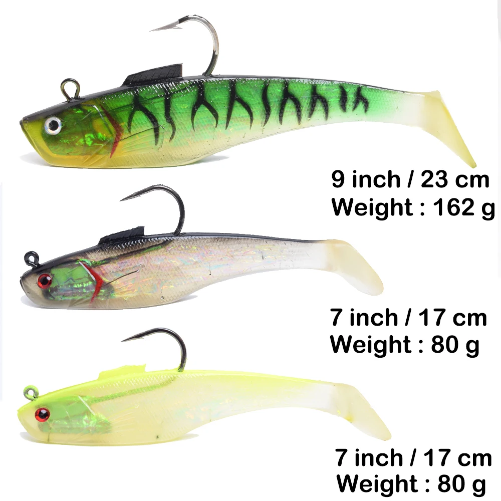 7 &quot/17 см 9&quot/23 длина Большой Плавающий shad супер deap морская лодка Троллинг Большая