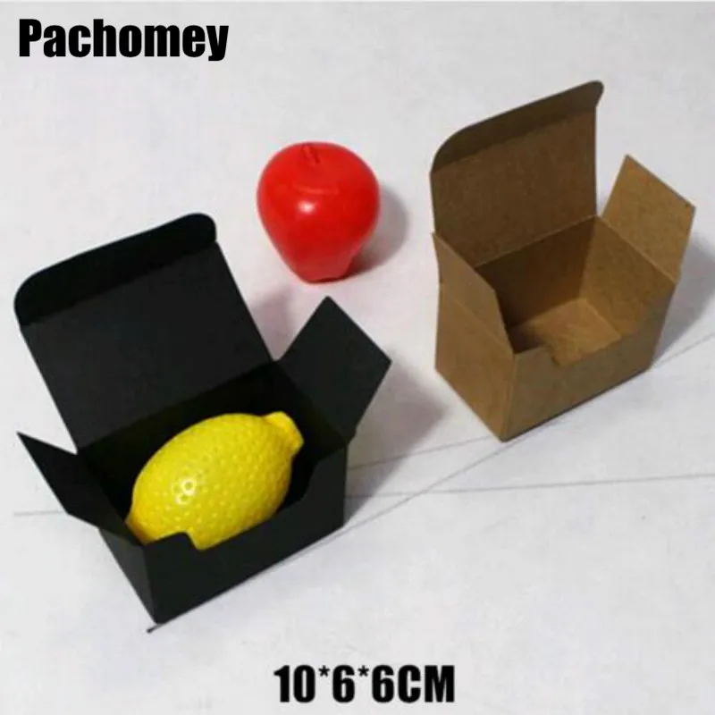 Package Cake Box free Shipping 100pcs/lot New Style Brown/black Kraft Paper Boxes Party Wedding Food Favor Diy Gift 10*6*6cm