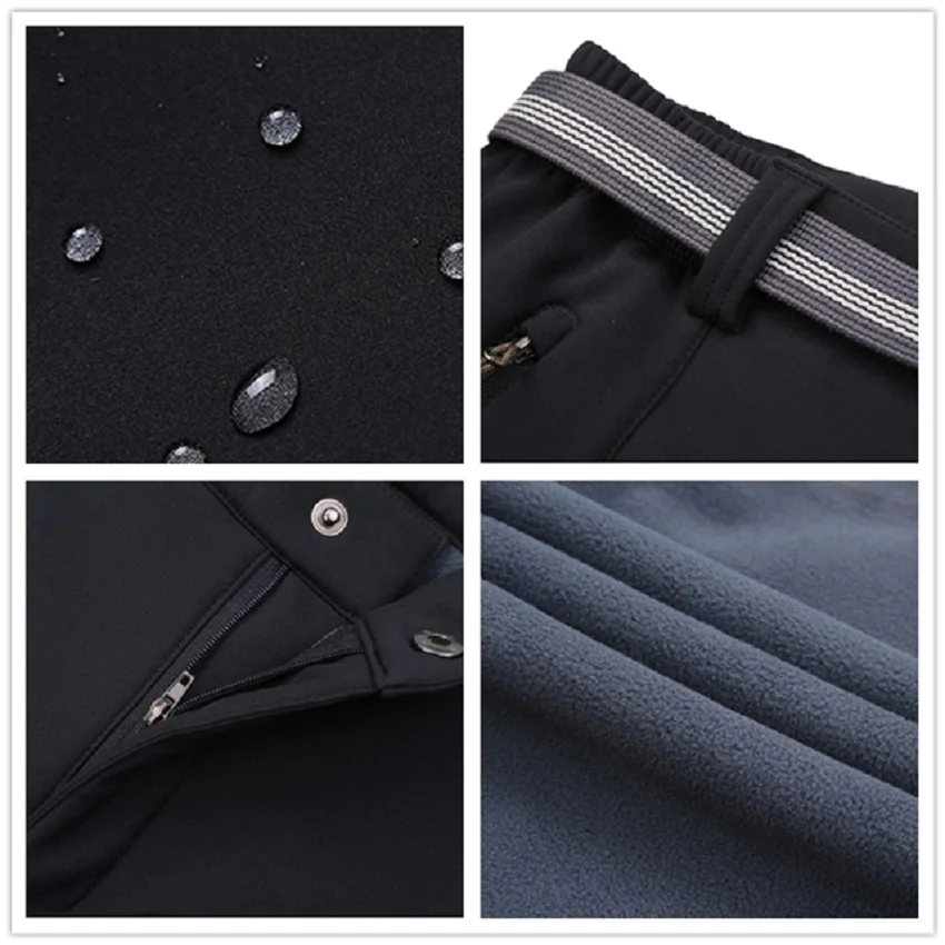 De los nuevos hombres de invierno Softshell Pantalones termal al aire libre impermeable senderismo camping trekking escalada deportiva Pantalones ma158 De los nuevos hombres de invierno Softshell Pantalones termal al aire libre impermeable senderismo camping trekking escalada deportiva Pantalones ma158