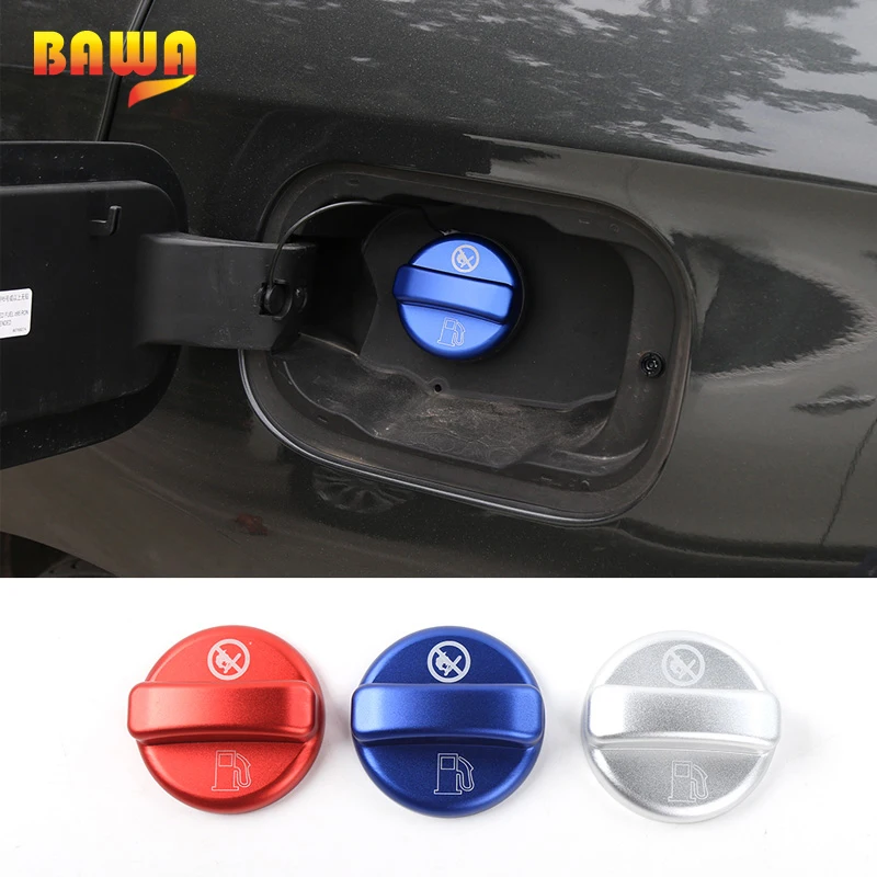 

HANGUP Car Interior Gas Tank Cover Fuel Tank Cap Decoration Aluminum Accessories For Chevrolet Equinox 2017 Up Car Styling