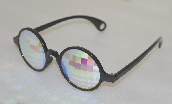 Hoge kwaliteit squar prisma Zwart caleidoscoop bril glazen  lens|kaleidoscope glasses|glasses glassglasses lens - AliExpress