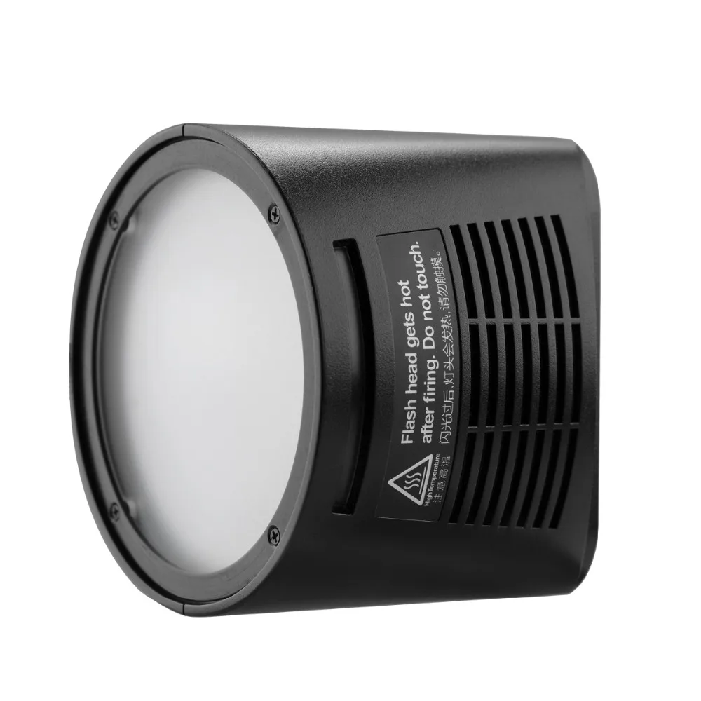 

godox AD200 flash accessory WITSTRO H200R Round Flash Head and EC-200 Extension Head AK-R1 Color temperature reflector