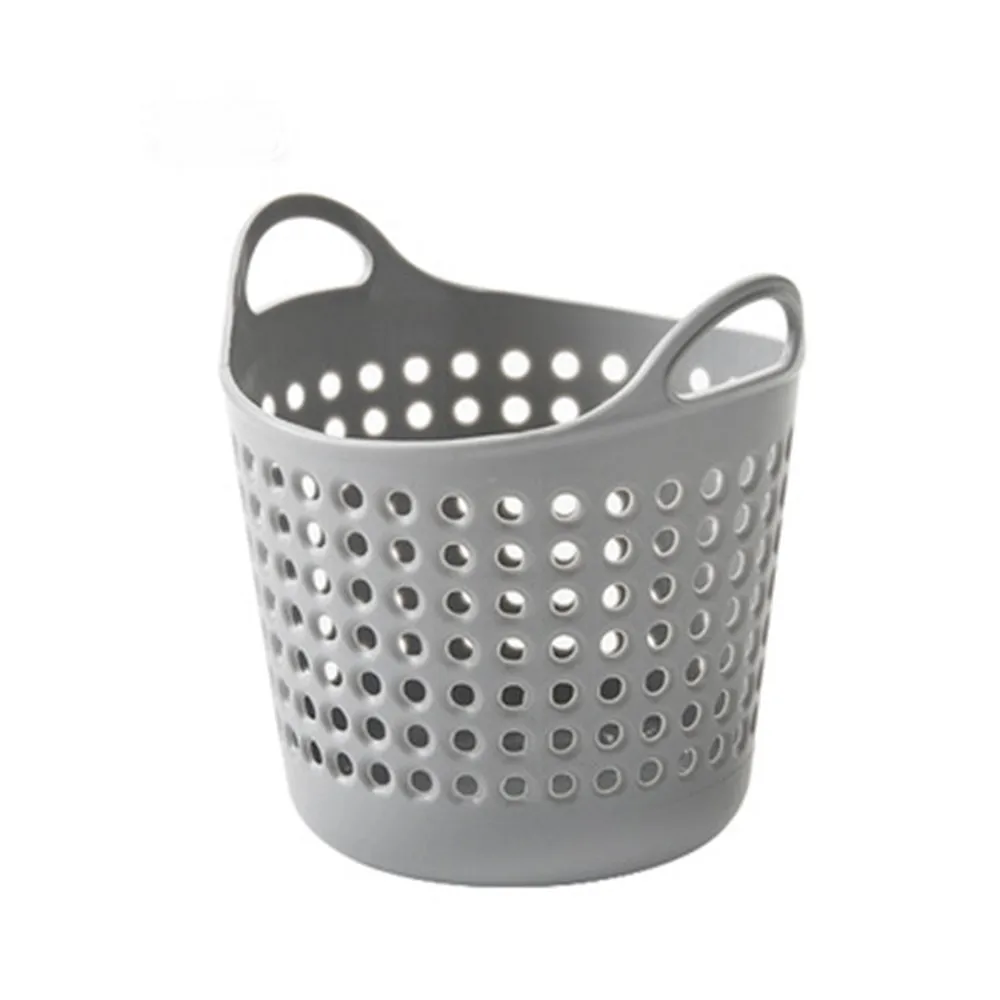 

Receiving Basket Mini Desktop Storage Trash Basket Creative Fashion Trash Can Bath Toy Storage Basket 11.3x11cm 1D24