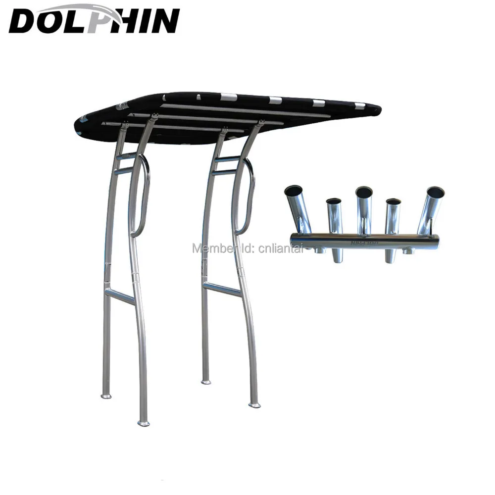 Dolphin T TOP Single Rod Holder, Fishing Boat T Top Rod Holder