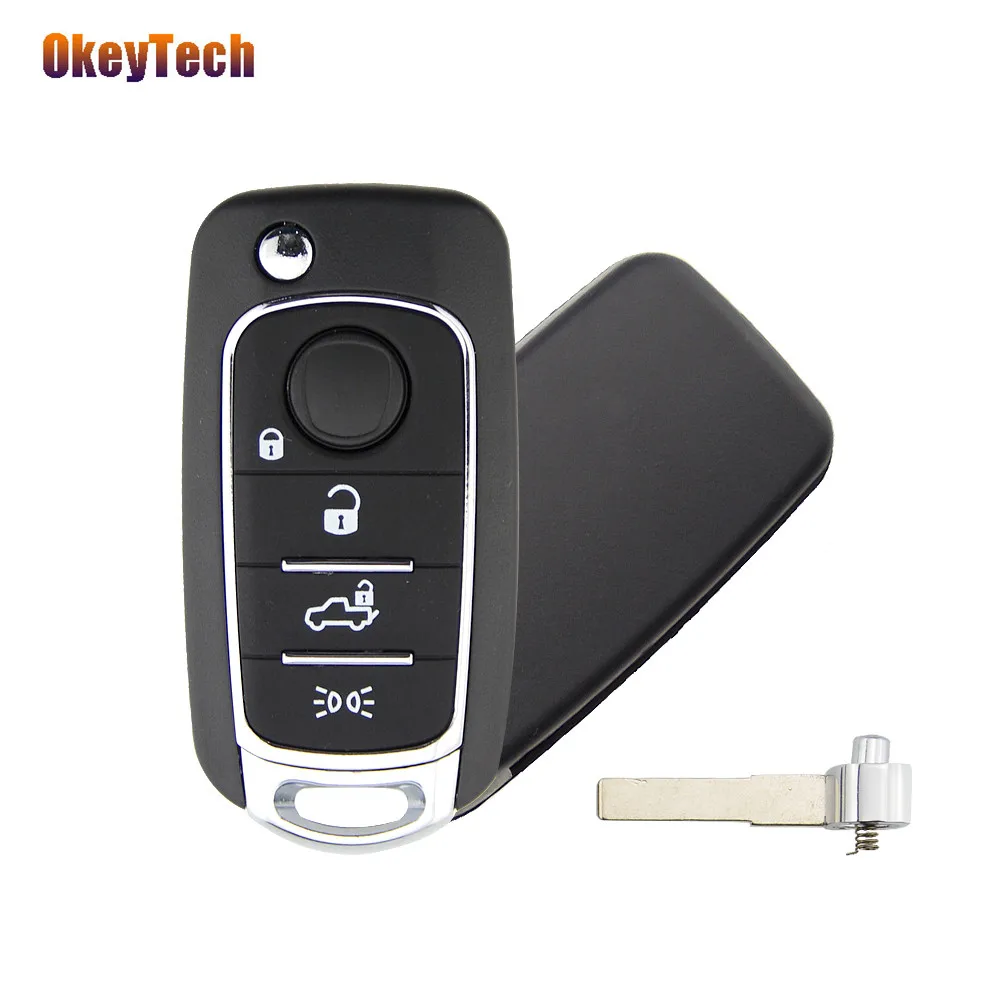 Okeytech Car key shell for fiat