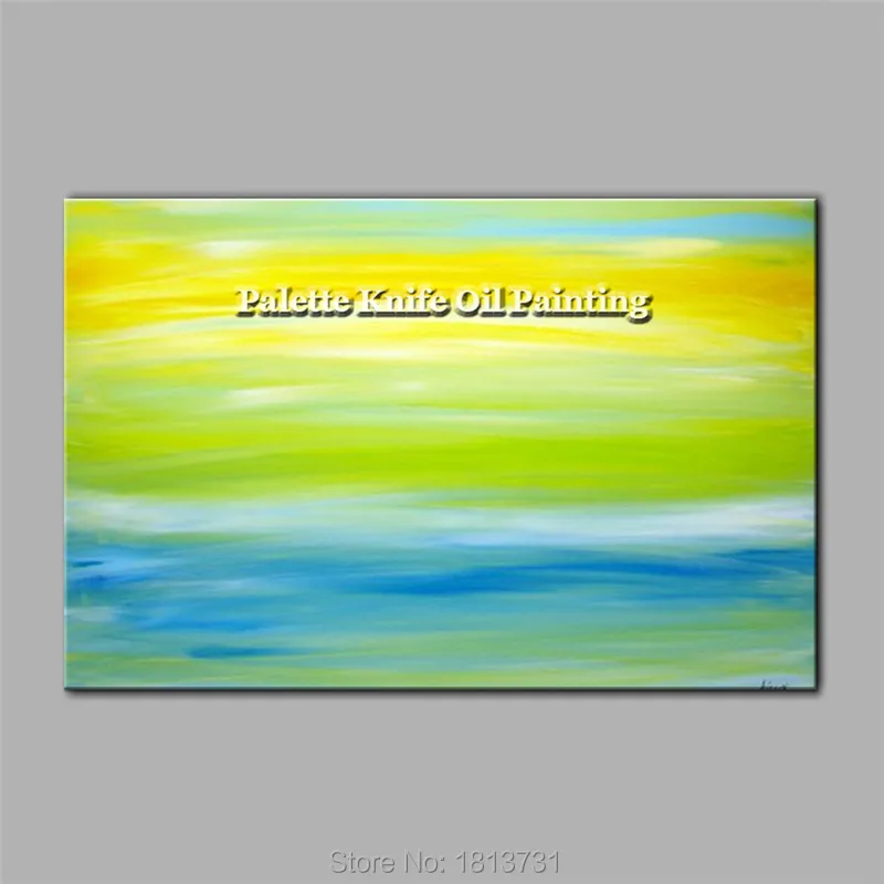 Hand painted canvas oil paintings Cheap large modern abstract oil