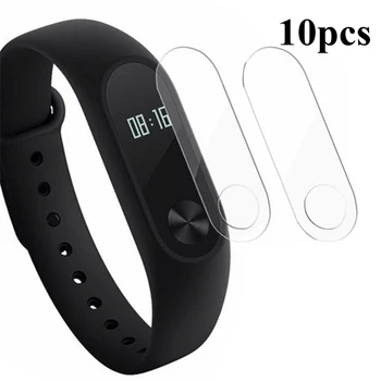 

10pcs/lot For Xiaomi Mi Band 2 Band2 Screen Protector Miband2 Mi band 2 HD Ultra Thin Anti-scratch Protective Film Guard