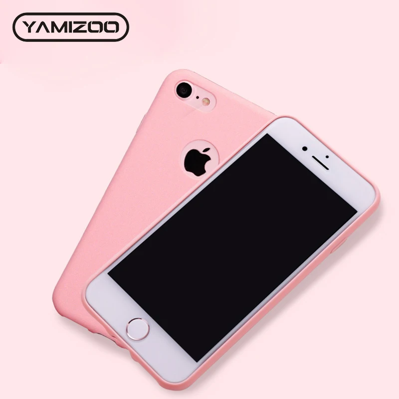 Yamizoo 5 se 5 حالة آيفون 7 6 ثانية 6 ثانية حالة سيليكون الوردي لطيف صدمات الغطاء se 5 الحالات الهاتف لآيفون 7 8 ثانية زائد حالة 6 6 ثانية