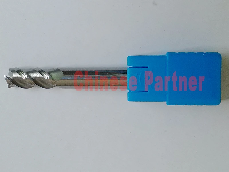 

2pcs 8mm hrc50 D8*20*D8*60 3 Flutes end mill for Aluminum Spiral Bit milling cutter Tools Carbide CNC Endmill Router bits knife