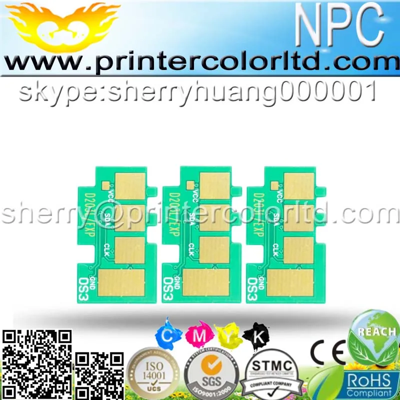 Совместимость обломок тонера для Samsung ML 2162 2165 2168 SCX 3405 3406 3400 3401 760 P MLT D101 чипа 101 с