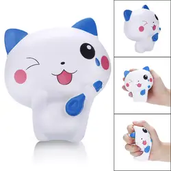 Мягкое jumbo Kawaii Cat Мягкий медленно поднимающийся крем Ароматизированная игрушка для снятия стресса skuishi зверушки в подарок игрушка для