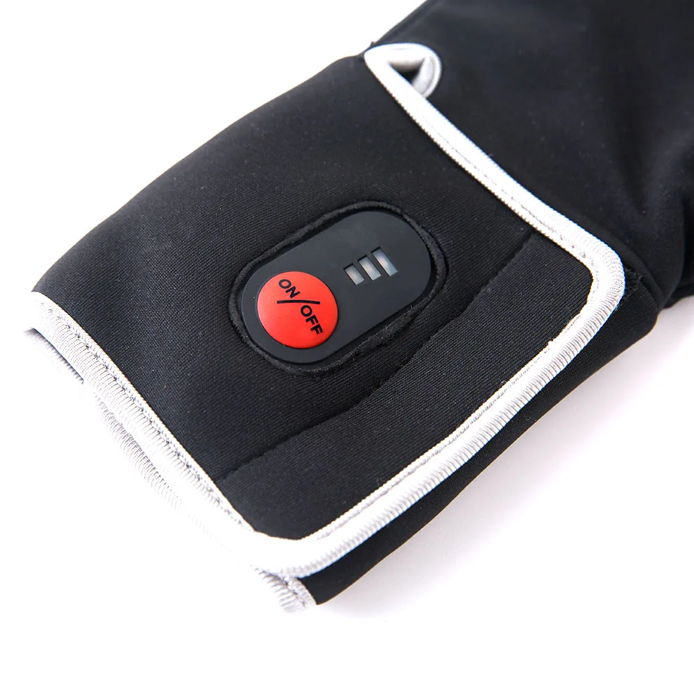 الرجال النساء الشتاء الدافئة ساخنة قفازات في الهواء الطلق التزلج ركوب قفازات التدفئة الكهربائية موتو قفازات يندبروف قفازات شاشة لمس