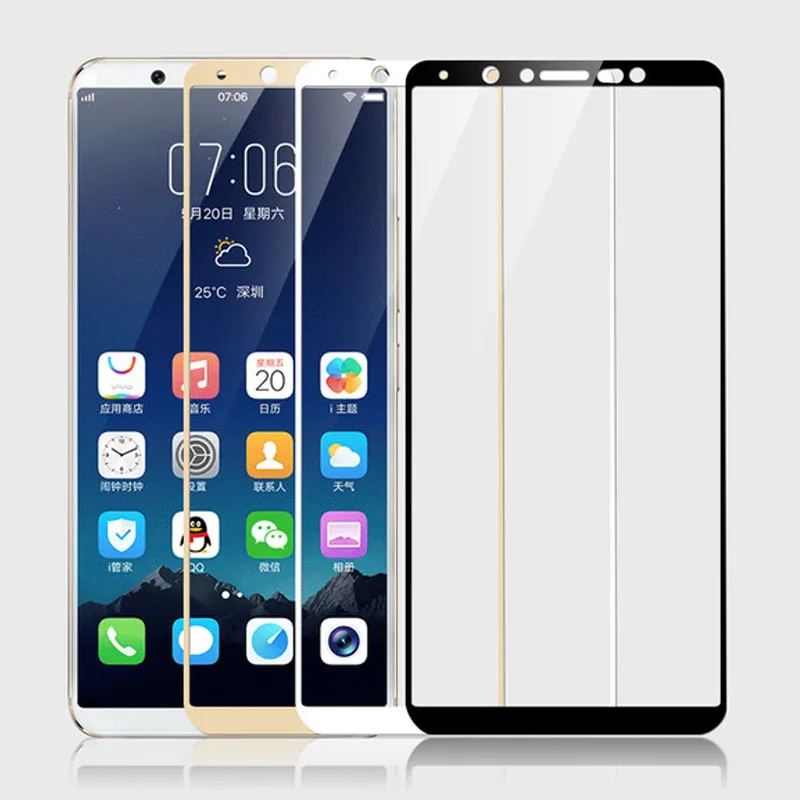 3D закаленное стекло для Vivo X20 полное покрытие 9H защитная пленка Защита экрана