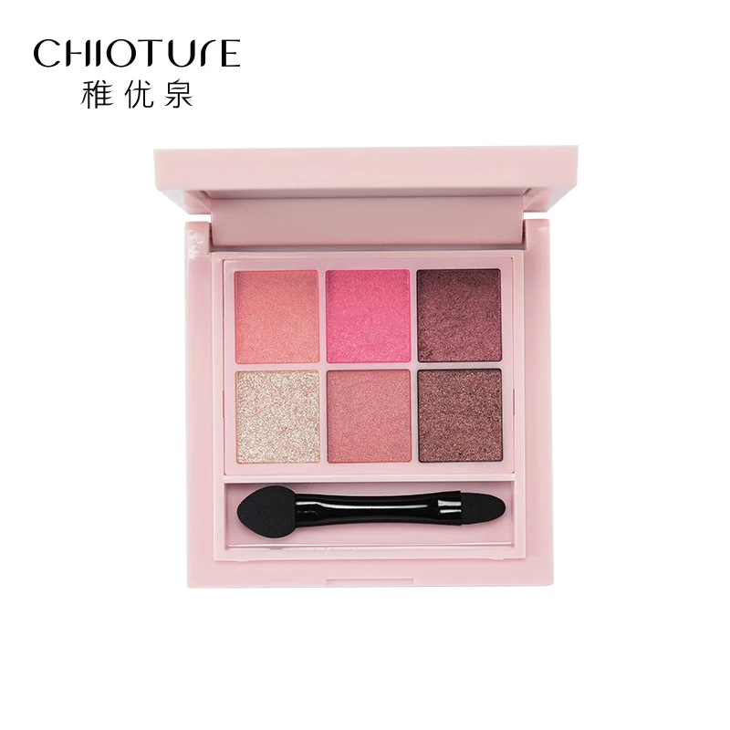 

1Pcs 6 Colors Eye Shadow Colourpop Make up Naked Eyeshadow Pallete Easy to Wear Long-lasting Natural