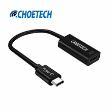 CHOETECH USB C 3.1 to HDMI Adapter,4K Resolution Type-C to HDMI Adapter HUB for MacBook Chromebook Pixel Desktop Tablet Dell XPS