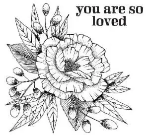 

flower background Transparent Clear Stamp for DIY scrapbooking/Card Making C412