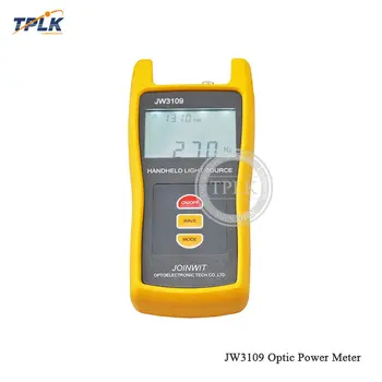 

High precision Handheld JW3109 Optical Power Meter 1310nm/1550nm singlemode Fiber Optical Light Source