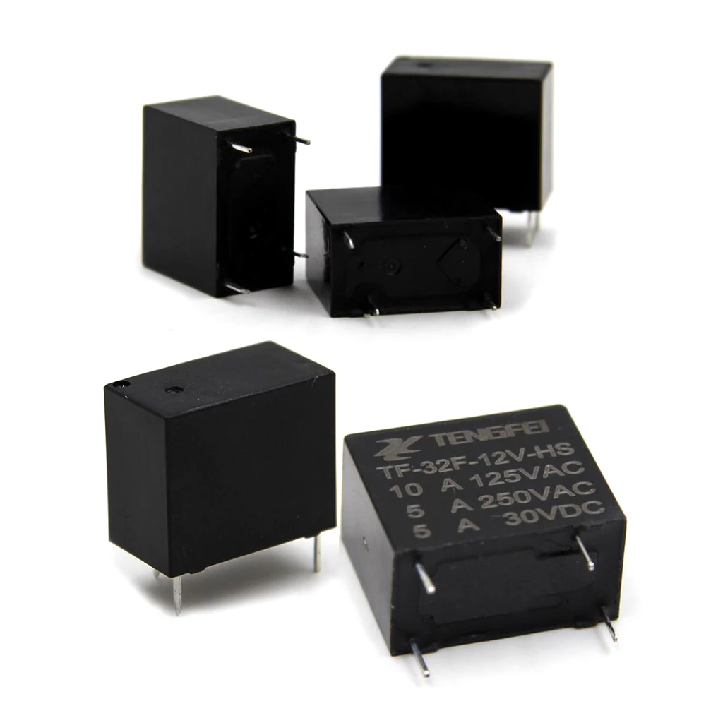 5PCS32FSmallNormallyOpenRelay12V4Pins5ATF32F12VHS.jpg
