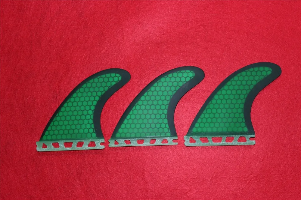 

Performance Core Double layer Honeycomb Future G5 Surfboard Fins  - Tri Fin Thruster FUTURE Medium Size Future fins shortboard