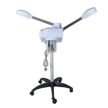 

Hot Sale Facial Steamer Machine Cold & Hot Double-end Steamer Skin Cleaning Equipment for Salon Face Moisturizing Spray Device