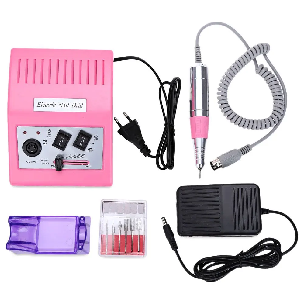 

High-grade Salon Drill Glazing Machine Manicure 18W 30000RPM Transfer Electric Nail Art Tool 110V or 220V