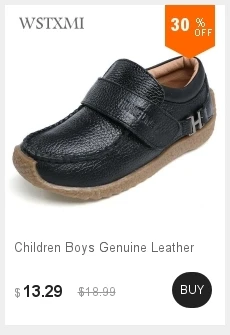 Новая натуральная кожа Мальчики Обувь для детей повседневное черное свадебное платье Оксфорд школьная Студенческая обувь детские мокасины Униформа обувь
