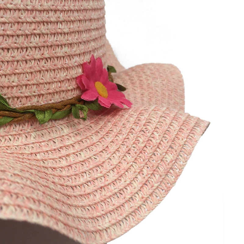 عباد الشمس sunhats للنساء الصيف شاطئ قبعات الطفلات الشمس قناع كاب الموجة بريم سترو قبعة الوالدين والطفل الشمس القبعات الاطفال YY18078