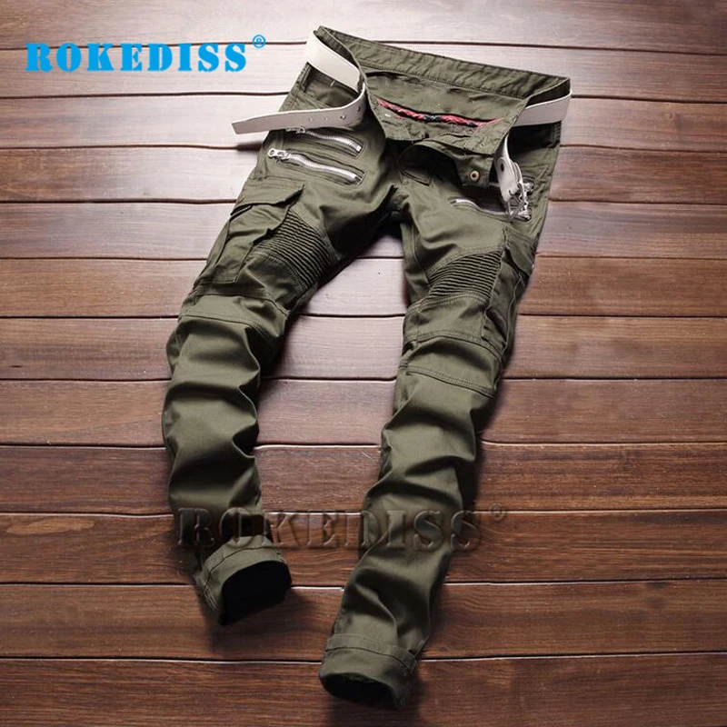

Jeans men Splicing Personality Trend of men Autumn And Winter Straight Slim Stylish 2017 pantalones vaqueros hombre B133