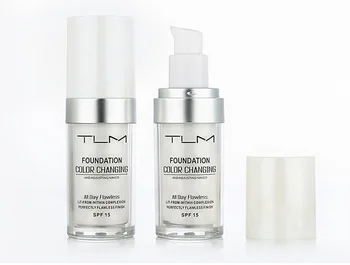 TLM Color Changing Liquid Foundation Makeup Change To Your Skin Tone By Just