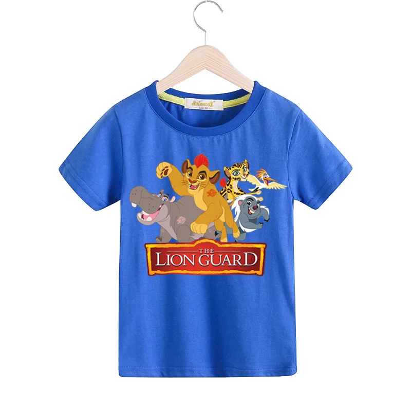 Child Boy Girl Summer T-shirts Tee Tops Kids Cute Cartoon The Lion King Simba Print Clothes Baby Cotton Casual Tshirt 2019 TX180 (5)