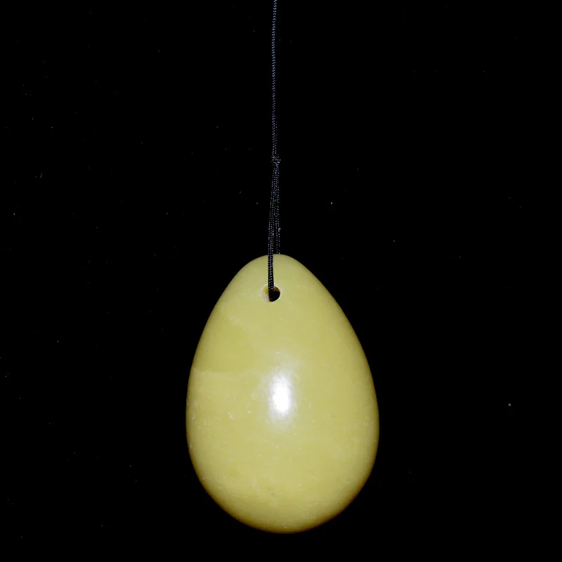 Natural yellow 50*35cm(1pcs) jade crystal gemstone egg Pelvic floor Muscle Vaginal Ben Wa ball yoni egg for Kegel exercise Natural yellow 50*35cm(1pcs) jade crystal gemstone egg Pelvic floor Muscle Vaginal Ben Wa ball yoni egg for Kegel exercise