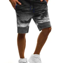 Новые спортивные бренды мужские шорты летние тренажерные залы тренировочные беговые шорты камуфляжные спортивные шорты мужские фитнес Беговые Спортивные штаны