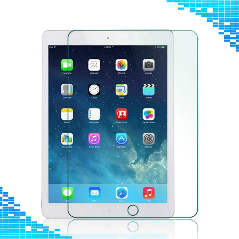 

For iPad mini Clear Tempered Glass Waterproof Protective Film For ipad 2 3 4 5 6 Screen Protector For ipad Pro 9.7" 10.5" 12.9
