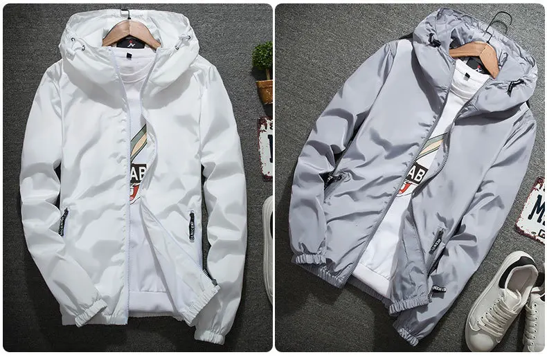 Casual Hooded Bomber Jacket 19