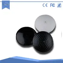 Популярный EAS Midi Golf Tag rf EAS супермаркет твердая бирка одежда Противоугонная Пряжка 53 мм диаметр черный/белый