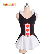 Customized Costume Ice Skating Figure Skating Dress Gymnastics Skirt Competition Black White Adult Child Performance Customized Costume Ice Skating Figure Skating Dress Gymnastics Skirt Competition Black White Adult Child Performance