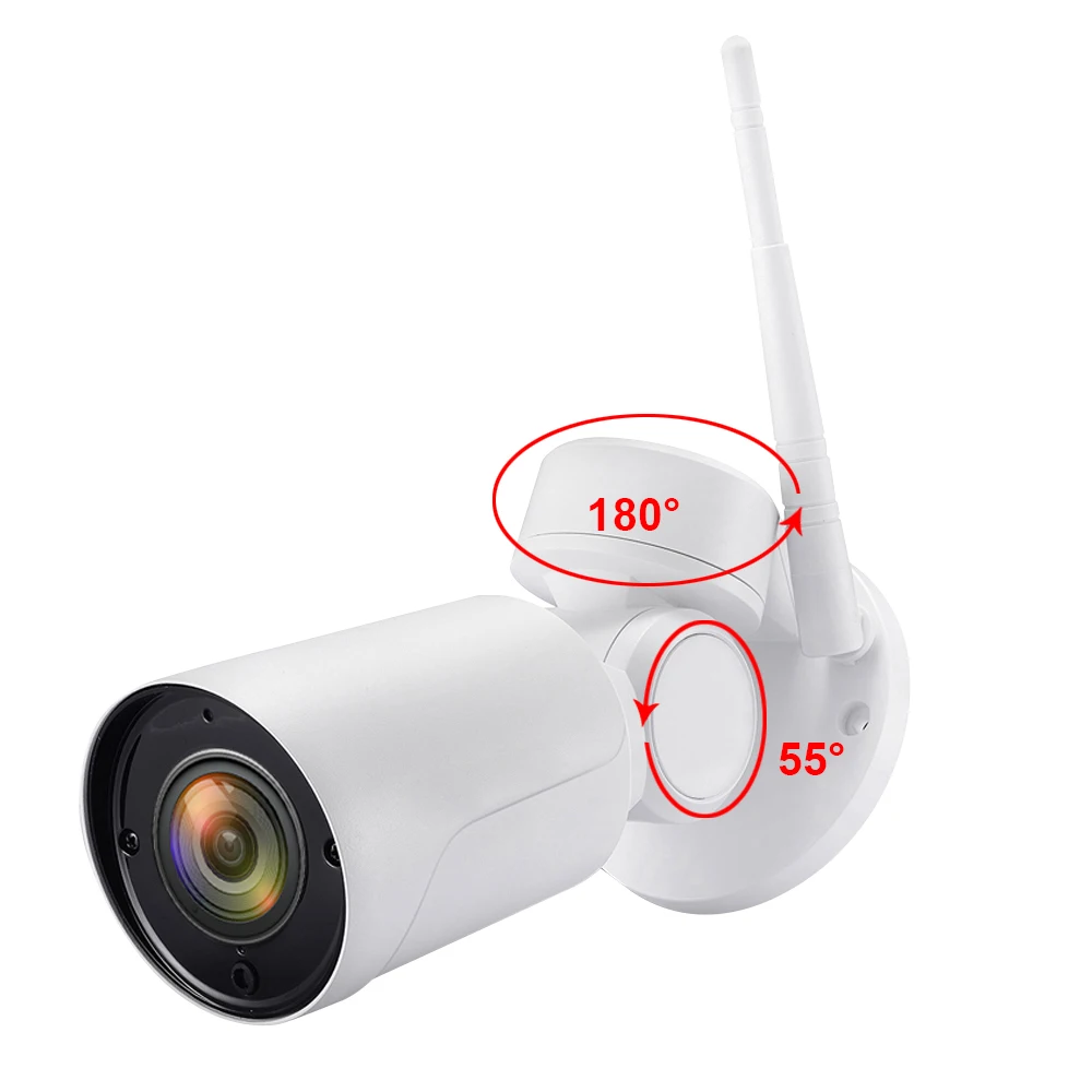IP камера PTZ 1080P Wi Fi 4X оптический зум ИК ночное видение|Камеры видеонаблюдения| |