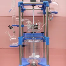 20л, реакционный чайник из боросиликатного стекла, реактор химической реакции