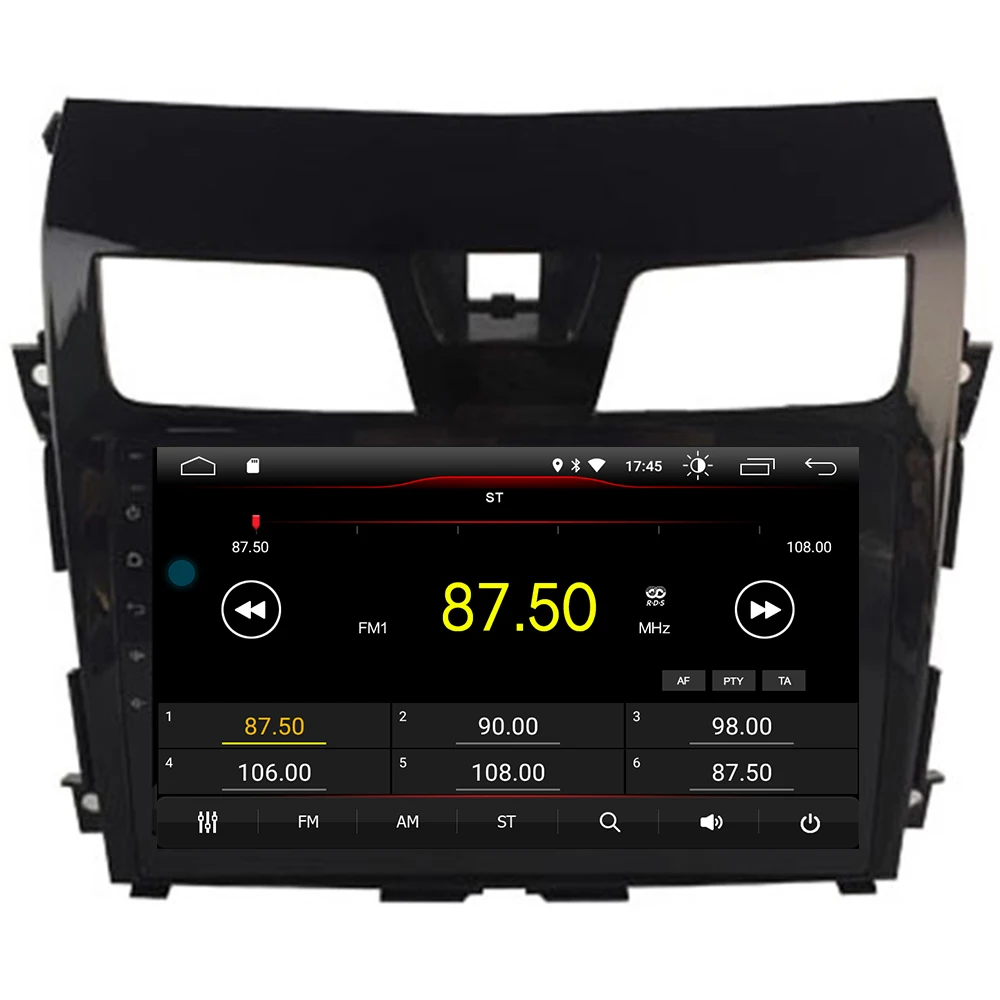 Top 10.2" IPS 4G Android 9.1 quad Core 16GB ROM Car DVD Player For Nissan Teana Altima 2013-2019 GPS ADAS Radio Stereo DSP CarPlay 1
