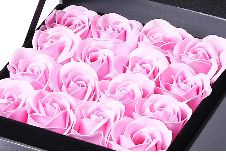 DIY двойная коробка для хранения слой с вечной розовой розовая Подарочная коробка подарок Предпочтительная Подарочная коробка для ювелирных изделий