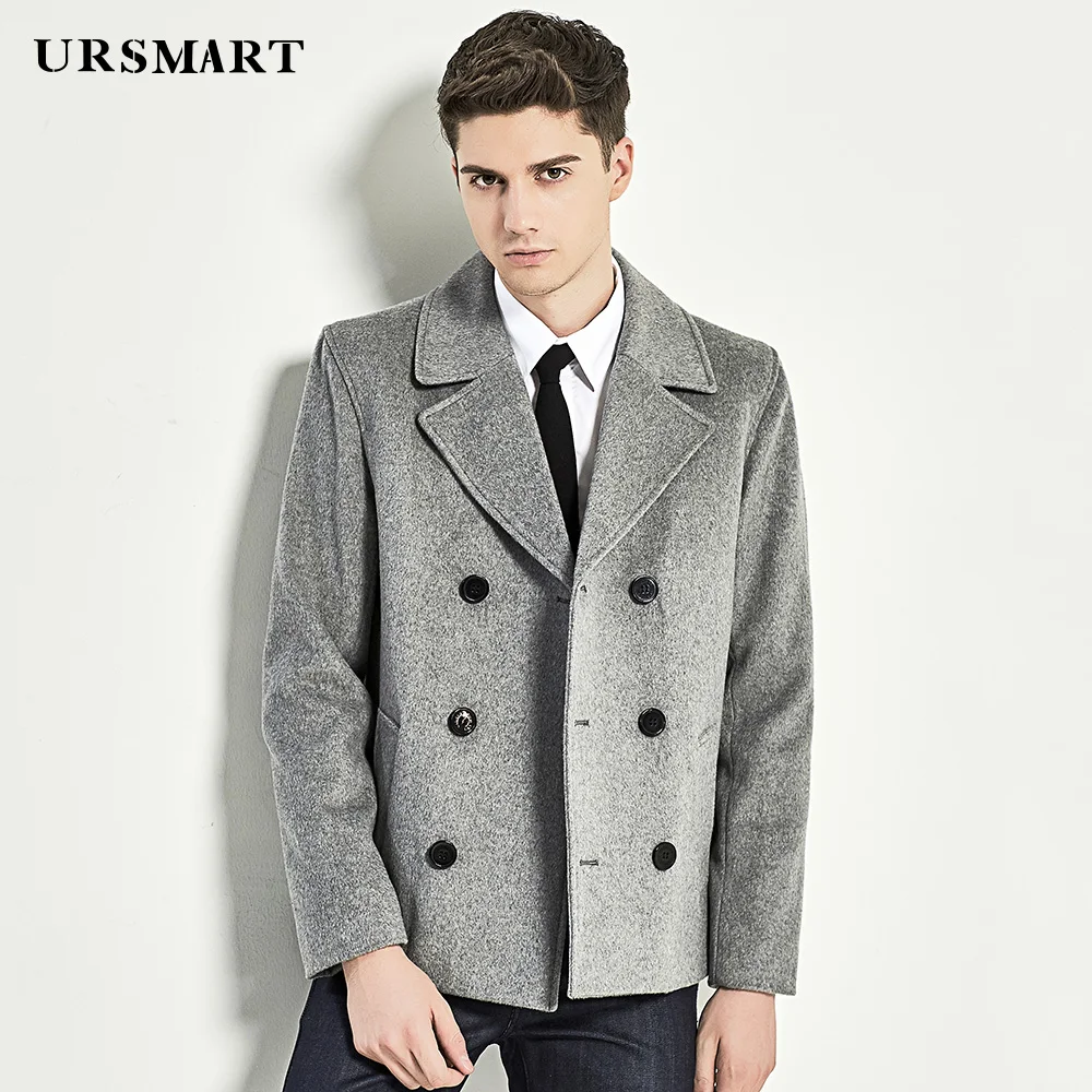 Aliexpress.com : Buy URSMART Short wool coat men autumn