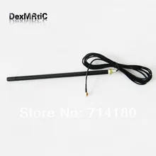 1 шт. 433 МГц Антенна 3dBi 250 мм с SMA штекерным разъемом Omni винт радио антенна 2 м удлинитель