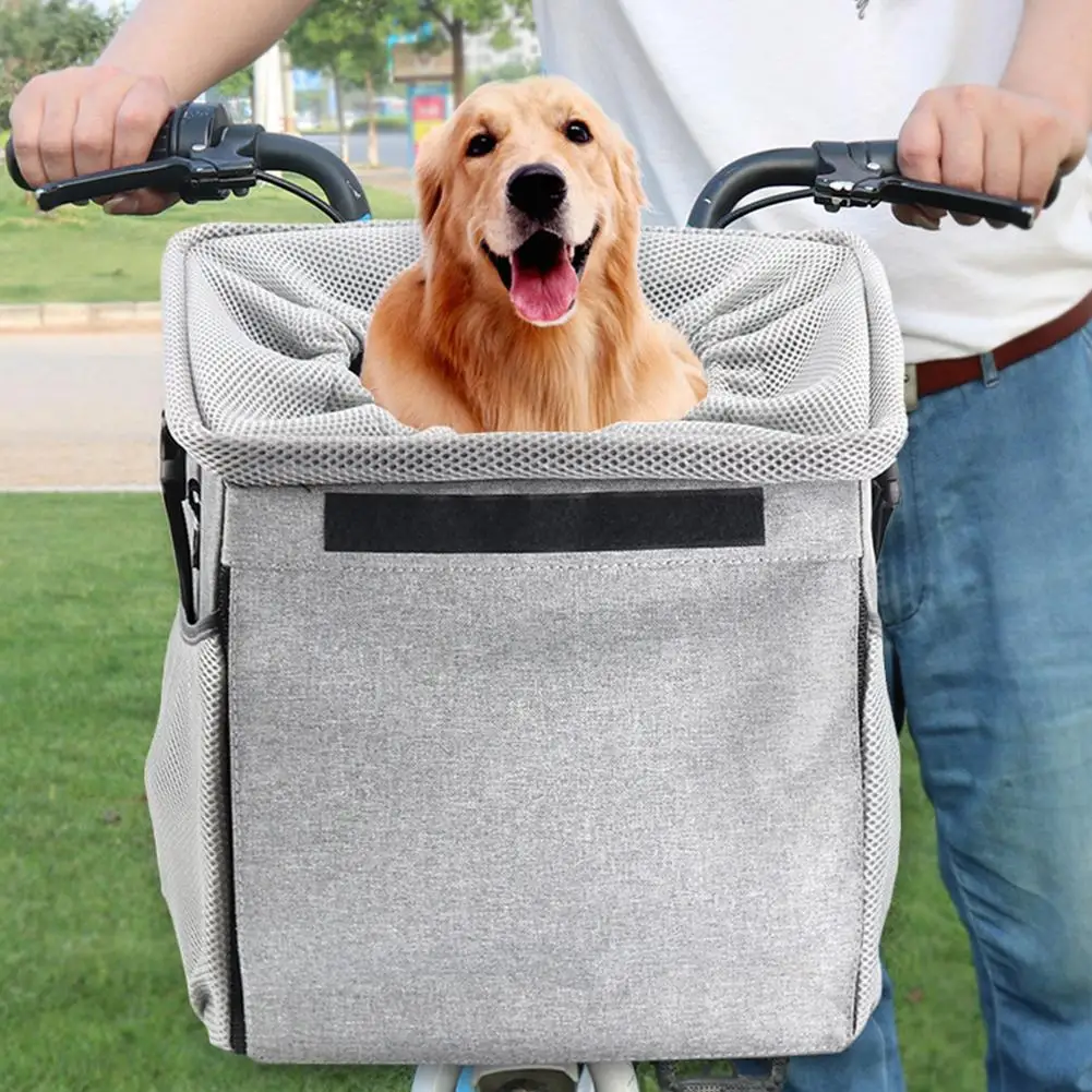 

LanLan Multifunction 4 in 1 Portable Pet Pag Backpack Cage for Outdoor Bicycle Use