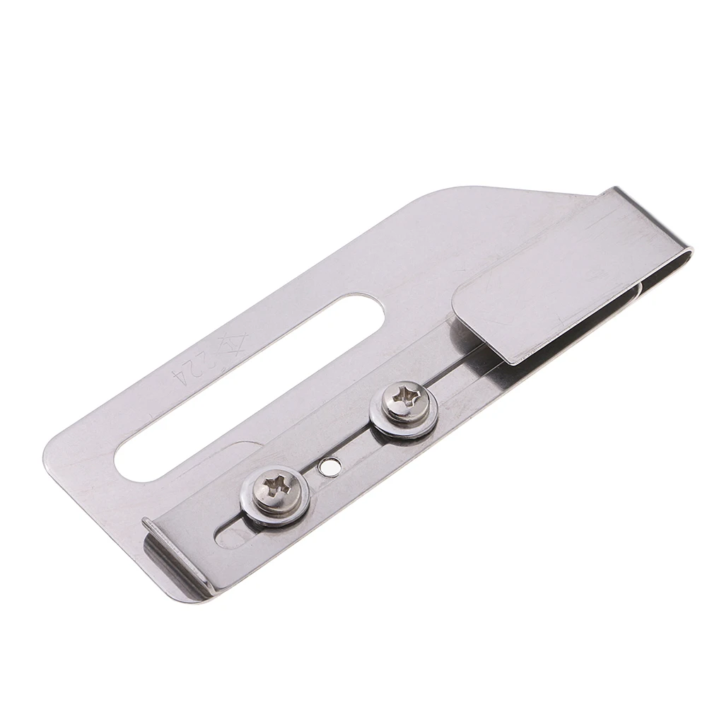 DAYU224 Adjustable Cloth Guide Knitwear Collar Binding Industrial Sewing Machine Parts for 2 or 3 Needle CoverStitch Machine