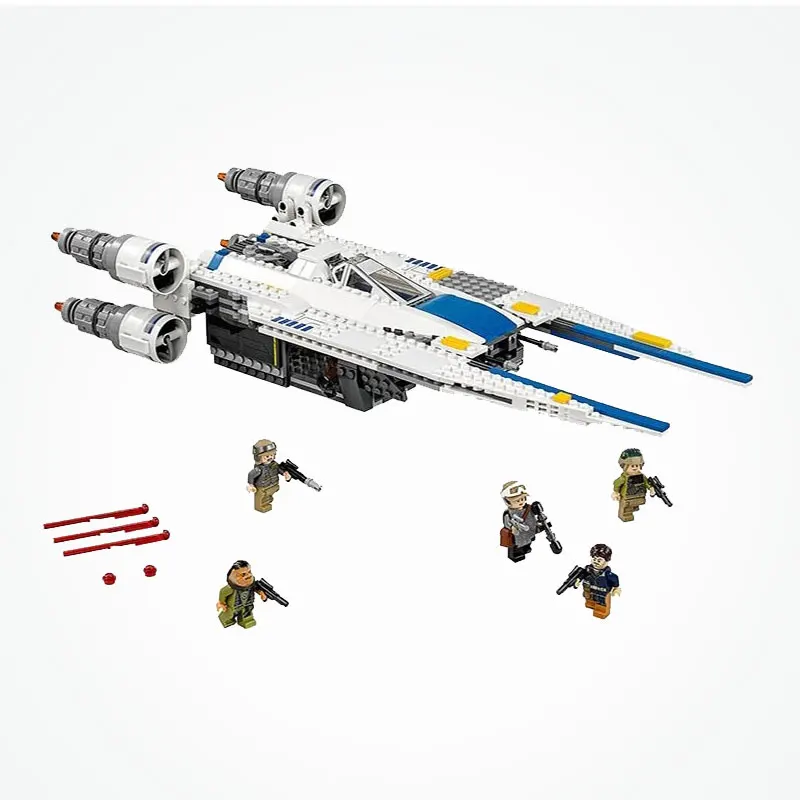 

Legoe Star Wars Jedi LEPIN 05054 Rogue One Empire with Rebel U-Wing Fighter Building Bocks Toys For Kids Gifts Starwars 75155