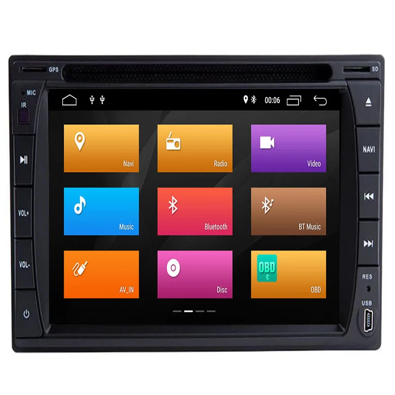 Flash Deal Android 9.0 4+32G px5 Car Radio auto DVD CD Player GPS Navigation Multimedia For Nissan For Toyota Most of 2DIN 173*98 size Unit 5