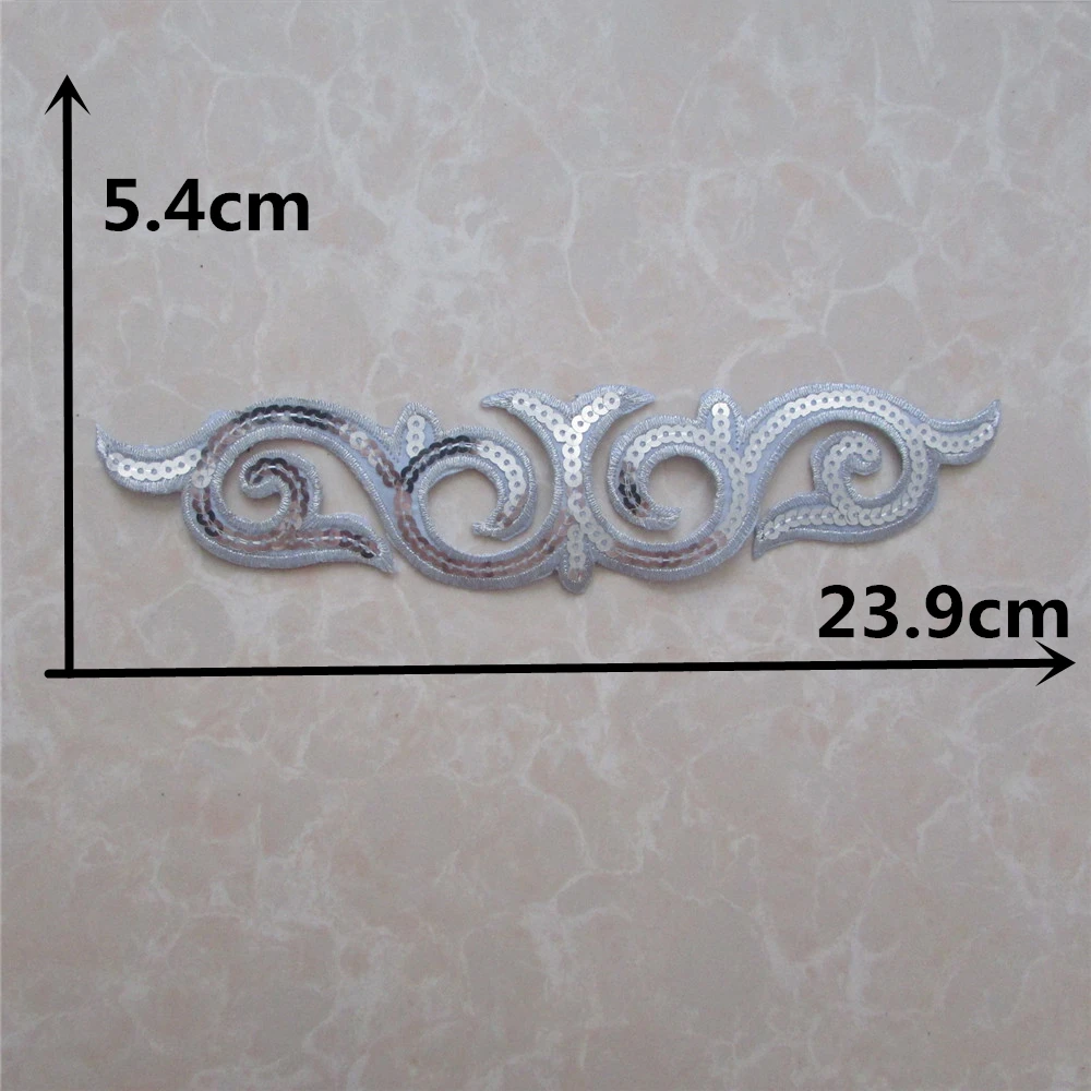 

fashion styleBeautiful hot sell Iron On Embroidery Lace Trims Embroidery DIY clothing Sewing Crafts decoration accessories C5722