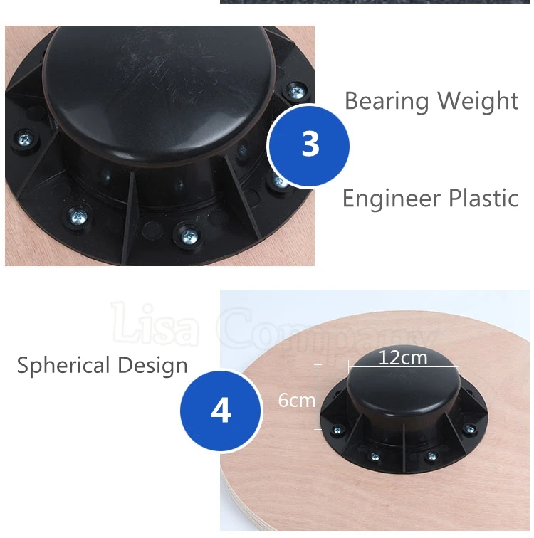 39,5 см универсальная балансировочная доска, устойчивая, для йоги, занятий спортом, фитнеса, упражнений, обхвата талии, Круглая Пластина