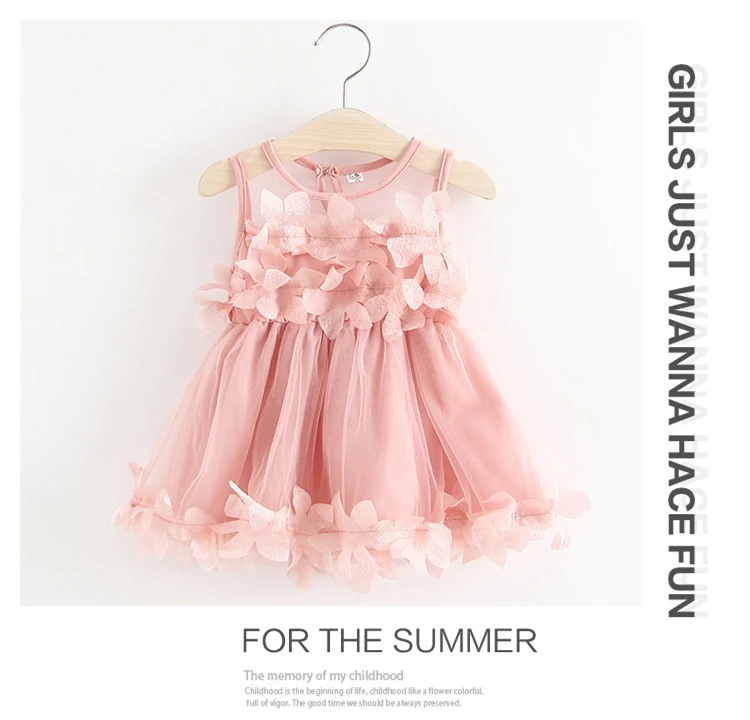 2018 Summer Baby Dresses Girl Newborn Christening Dress For Baby Girl 1st Birthday Outfits Flower Princess Party Infant Dress 3T (1)